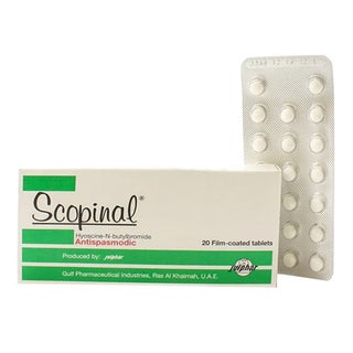 Julphar Scopinal 10mg Tablets, Pack of 20's