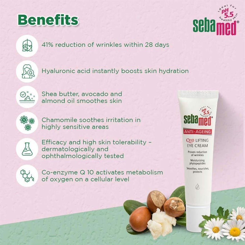 Sebamed Anti-Ageing Q10 Lifting Eye Cream 15ml