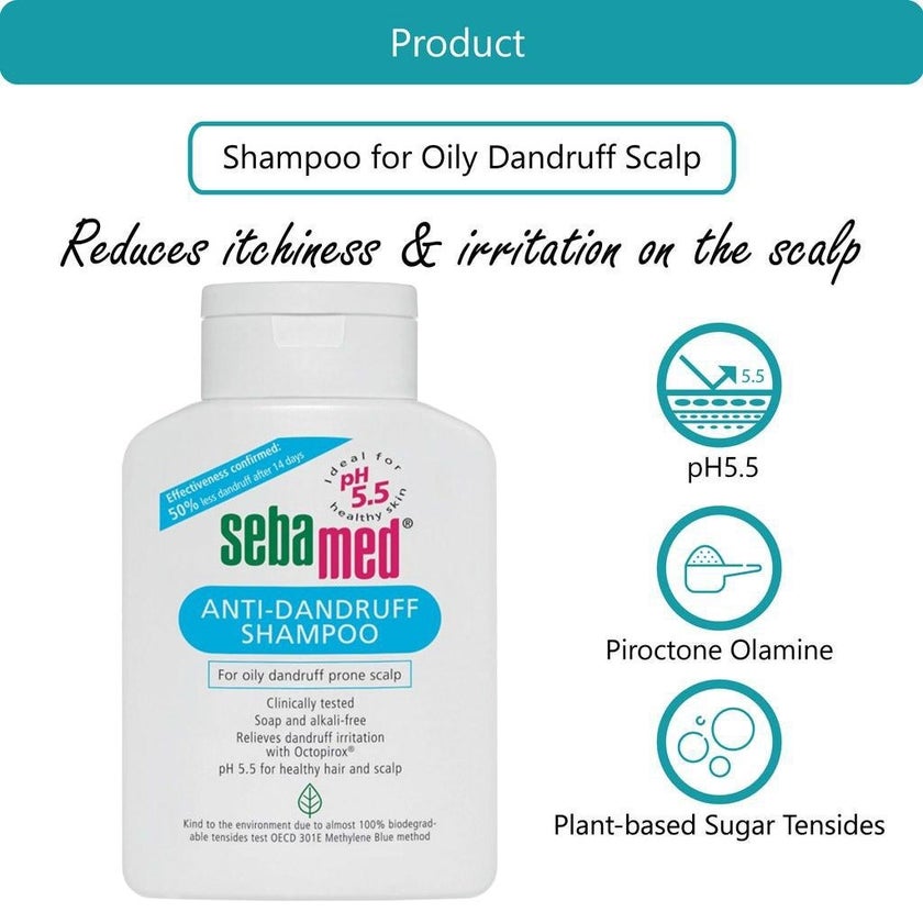Sebamed Anti-Dandruff Shampoo 200ml