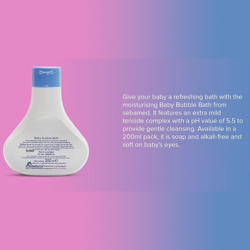 Sebamed Baby Bubble Bath 200ml