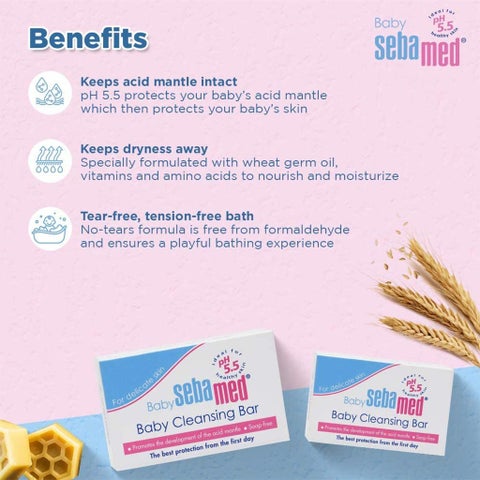 Sebamed Baby Cleansing Bar - 150g