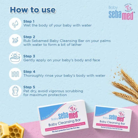 Sebamed Baby Cleansing Bar - 150g