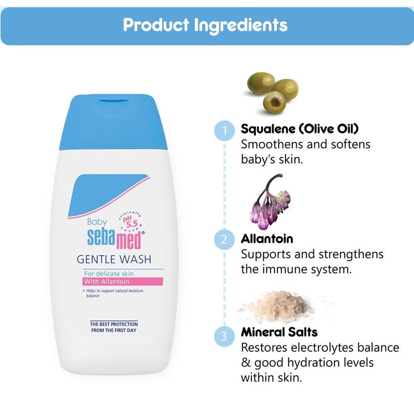 Sebamed Baby Gentle Wash 200ml