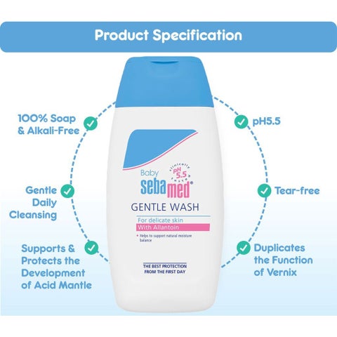 Sebamed Baby Gentle Wash - 200ml