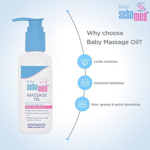 Sebamed Baby Soothing Massage Oil - 150ml