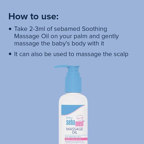 Sebamed Baby Soothing Massage Oil - 150ml