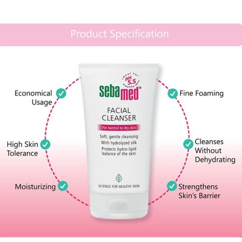 Sebamed Facial Cleanser For Normal To Dry Skin 150ml