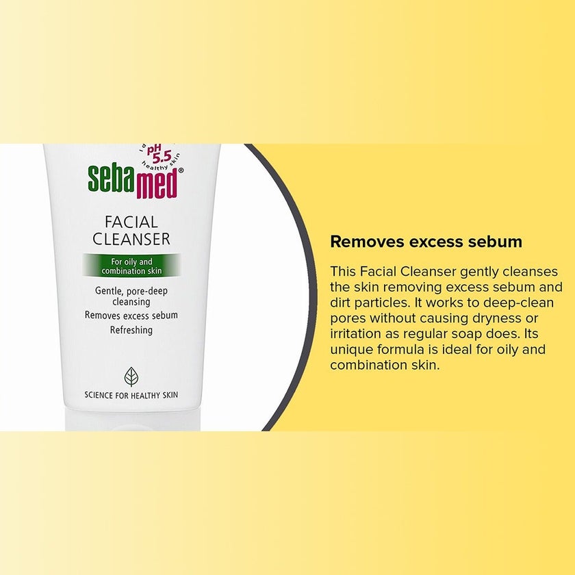 Sebamed Facial Cleanser for Oily and Combination Skin 150ml
