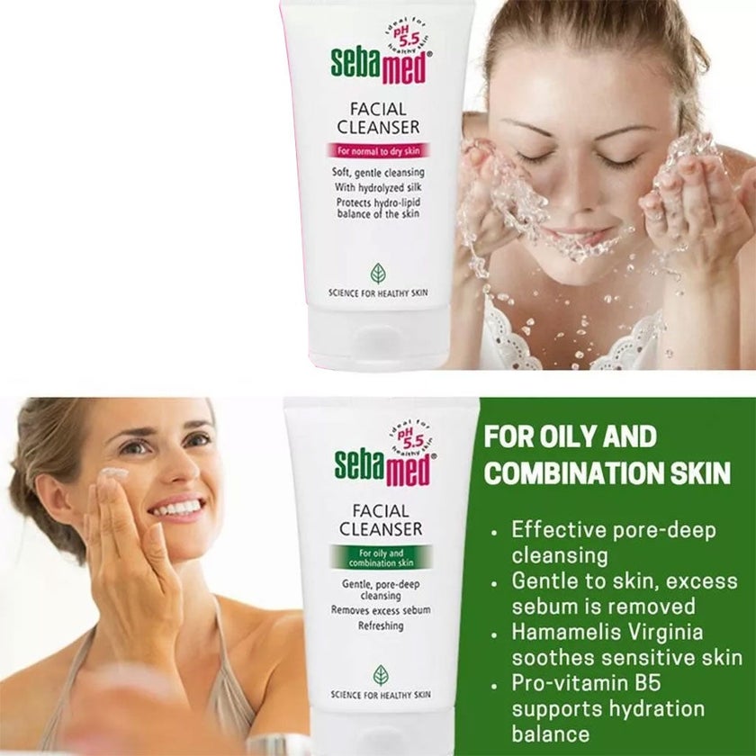 Sebamed Facial Cleanser for Oily and Combination Skin 150ml