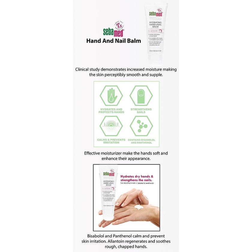 Sebamed Hand and Nail Balm 75ml