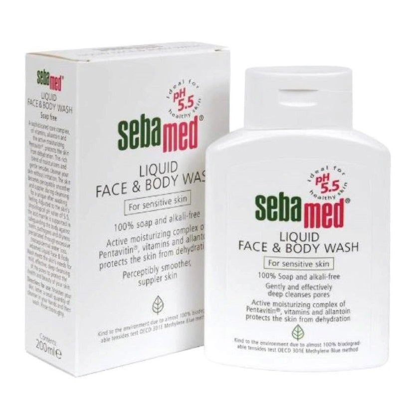 Sebamed Liquid Face & Body Wash 500ml