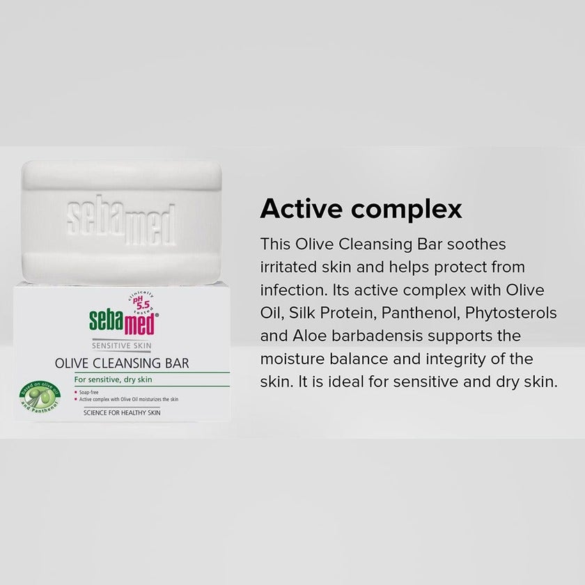 Sebamed Olive Cleansing Bar 150g