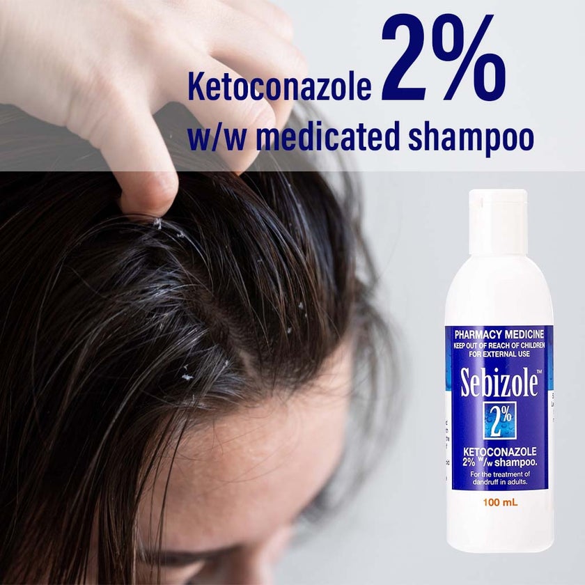 Sebizole 2% Anti-Dandruff Shampoo 100ml