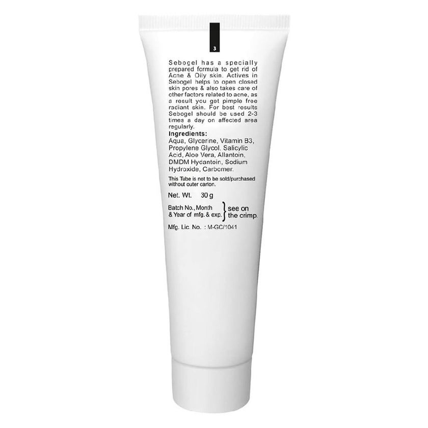 Sebogel Pimples and Oily Skin Gel 30g