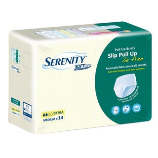 Serenity Pull Up Brief Medium, Pack of 14's