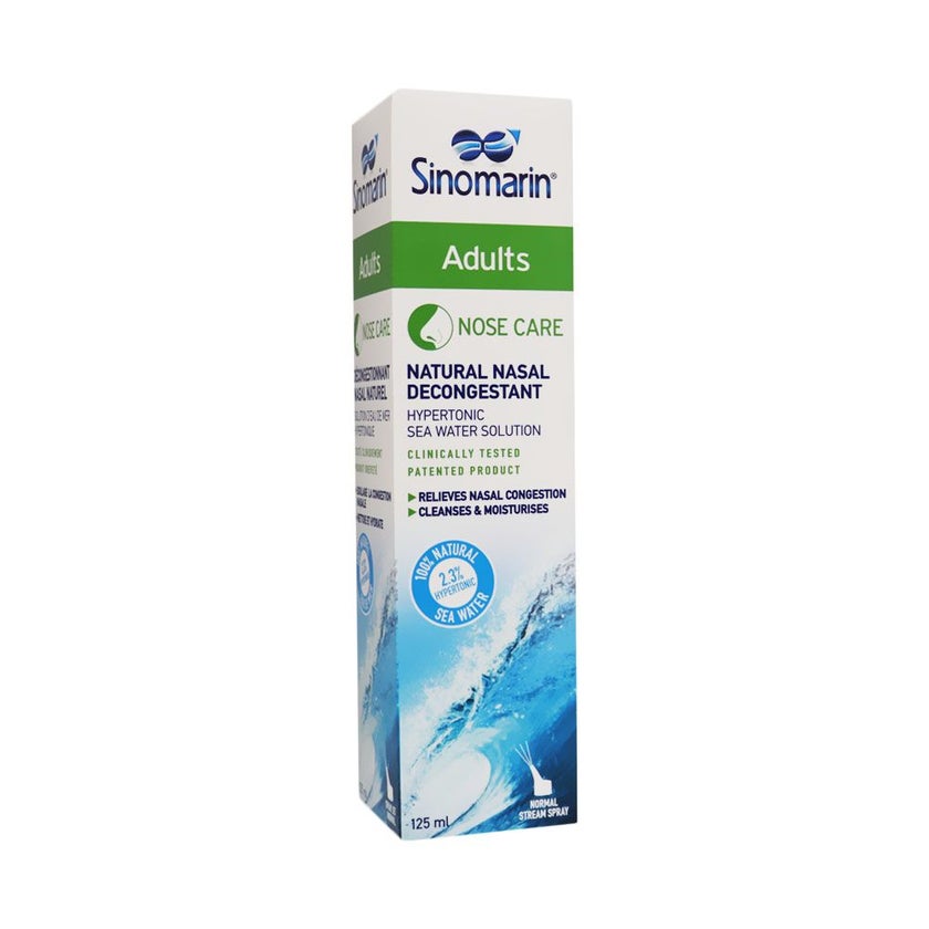 Sinomarin Adults Hypertonic Nose Spray 125ml