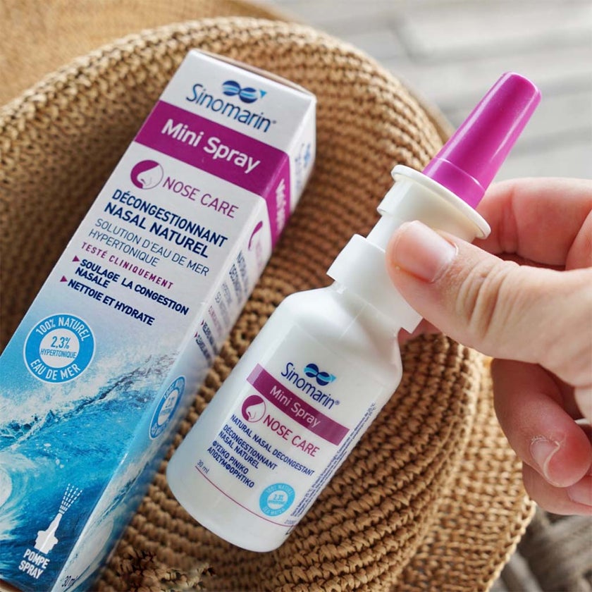 Sinomarin Natural Nasal Decongestant Mini Hypertonic Nasal Spray 30ml