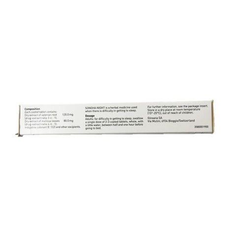 Ginsana Songha Night Tablets, Pack of 30's