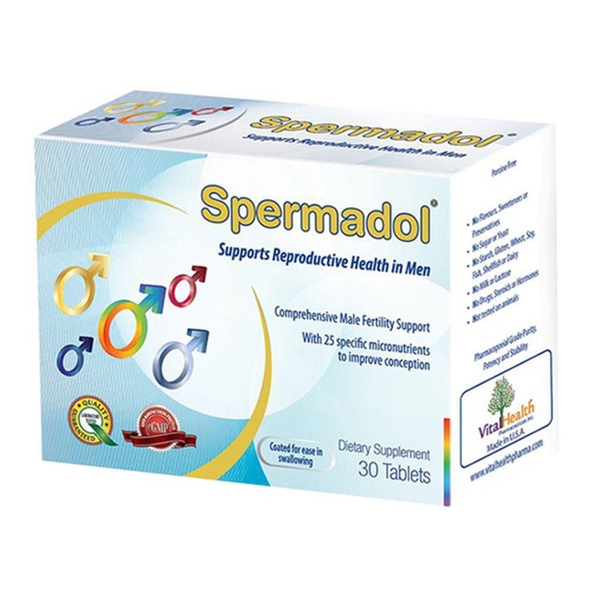 Vital Health Spermadol Tablets, Pack of 30's