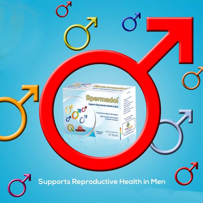 Vital Health Spermadol Tablets, Pack of 30's