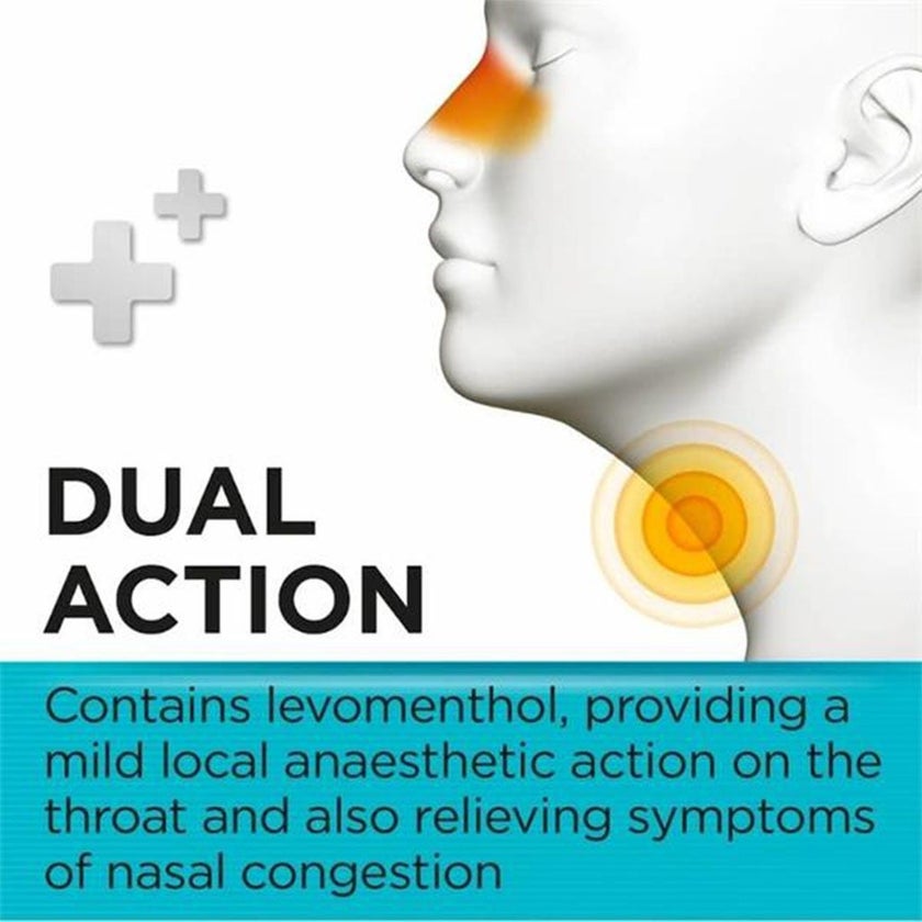 Strepsils Menthol Lozenges, Pack of 24's
