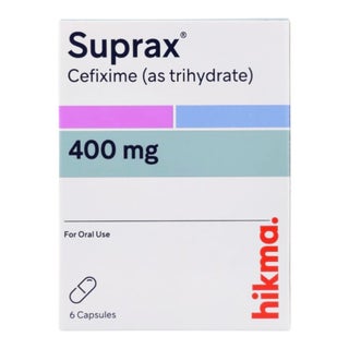 Suprax 400mg Capsules, Pack of 6's
