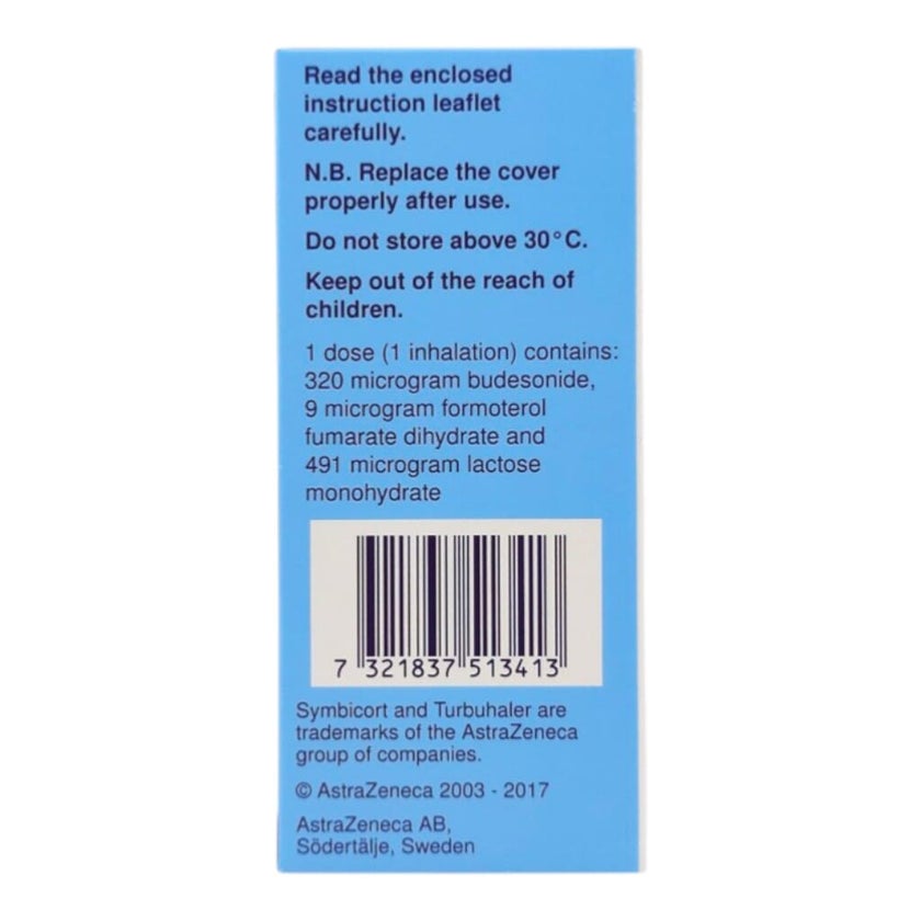 Symbicort 320mcg/9mcg Turbohaler 60 Doses