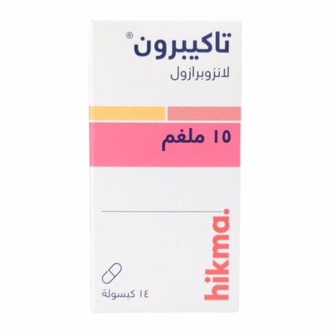 Takepron 15mg Capsules, Pack of 14's