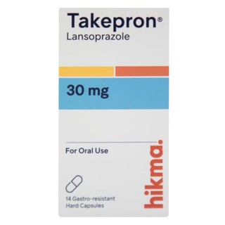 Takepron 30mg Capsules, Pack of 14's