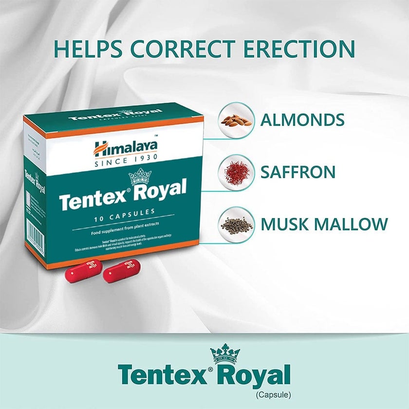 Himalaya Tentex Royal Capsules, Pack of 10's