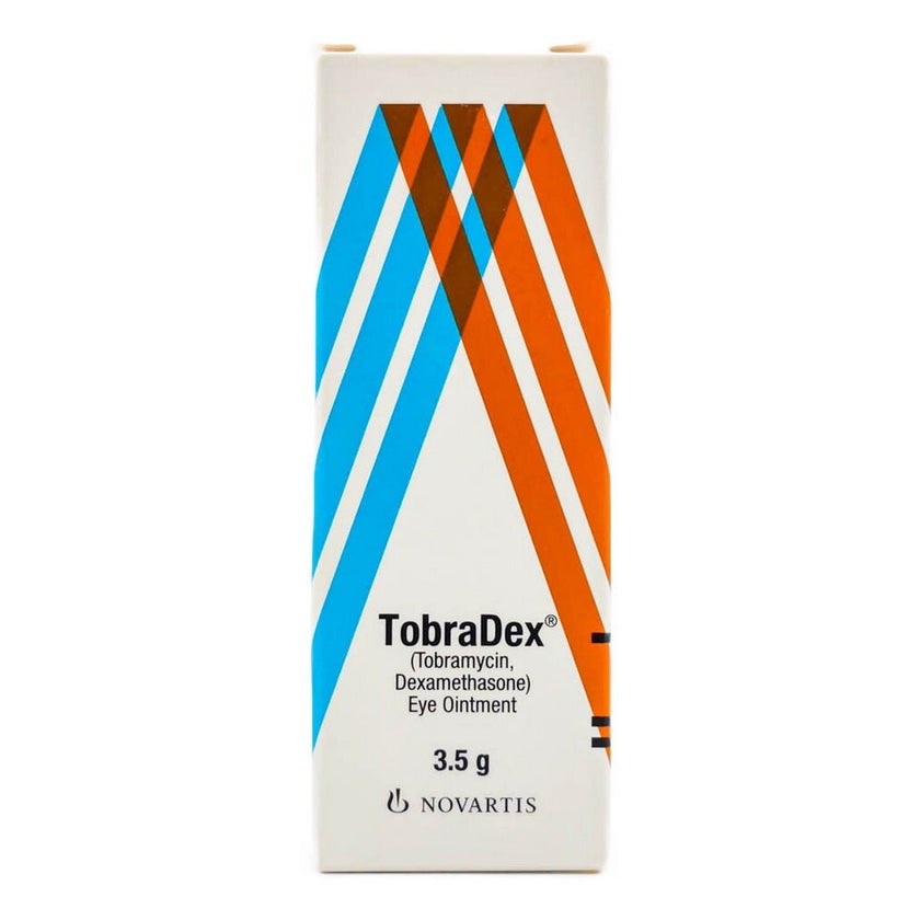 Mobadex Cap Tobradex Eye Ointment 3.5g | Antibiotic + Steroid | myAster