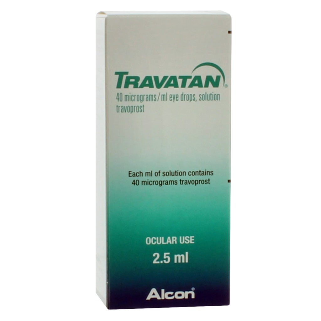 Travatan 40mcg/ml Eye Drops 2.5ml - myAster
