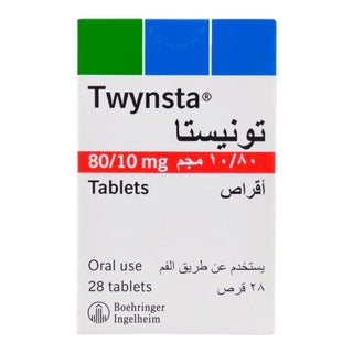 Twynsta 80mg/10mg Tablets, Pack of 28's
