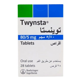 Twynsta 80mg/5mg Tablets, Pack of 28's