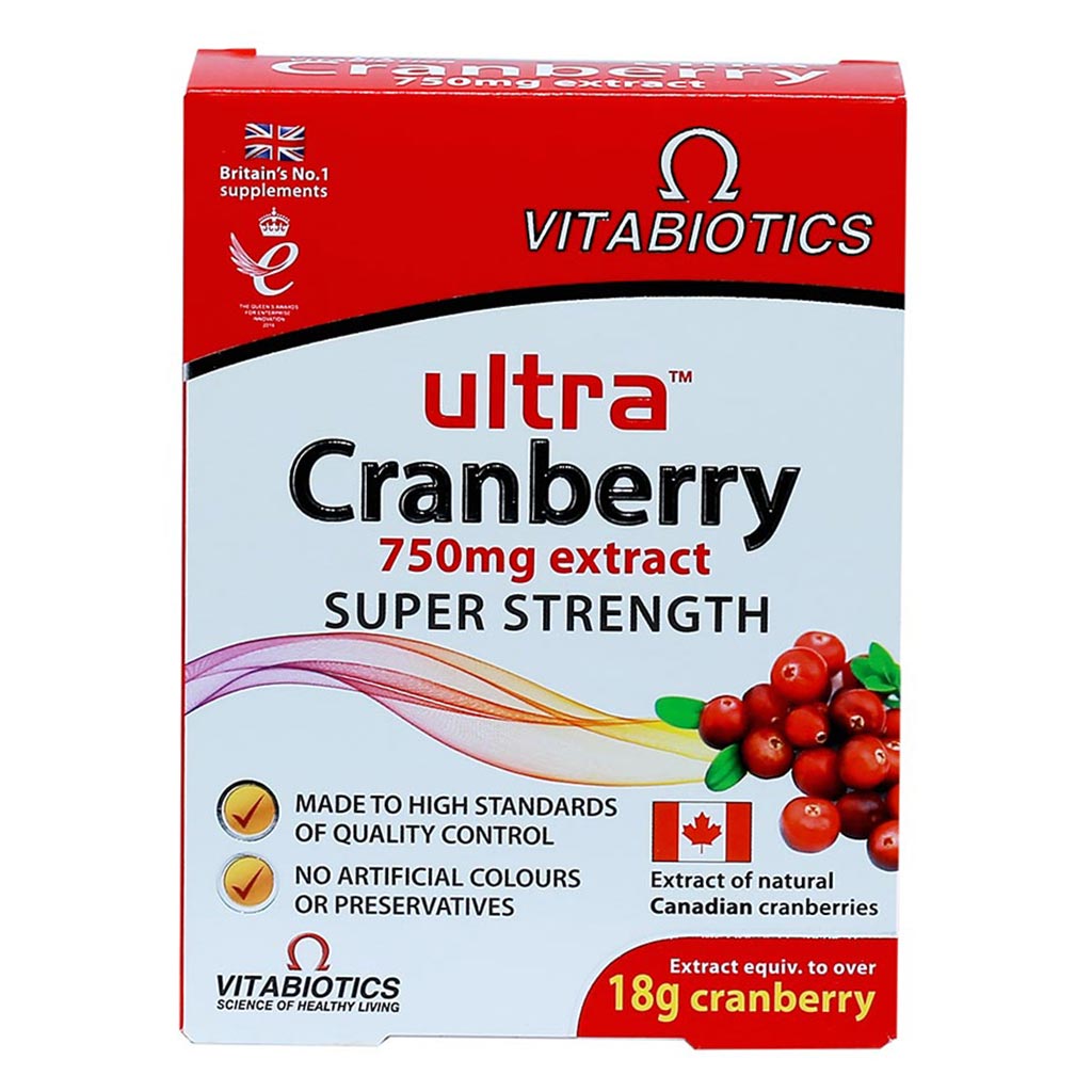 Vitabiotics Ultra Cranberry Extract 750mg Tablets For Healthy Urinary Vitabiotics Ultra Cranberry Extract 750mg Tablets For Healthy Urinary