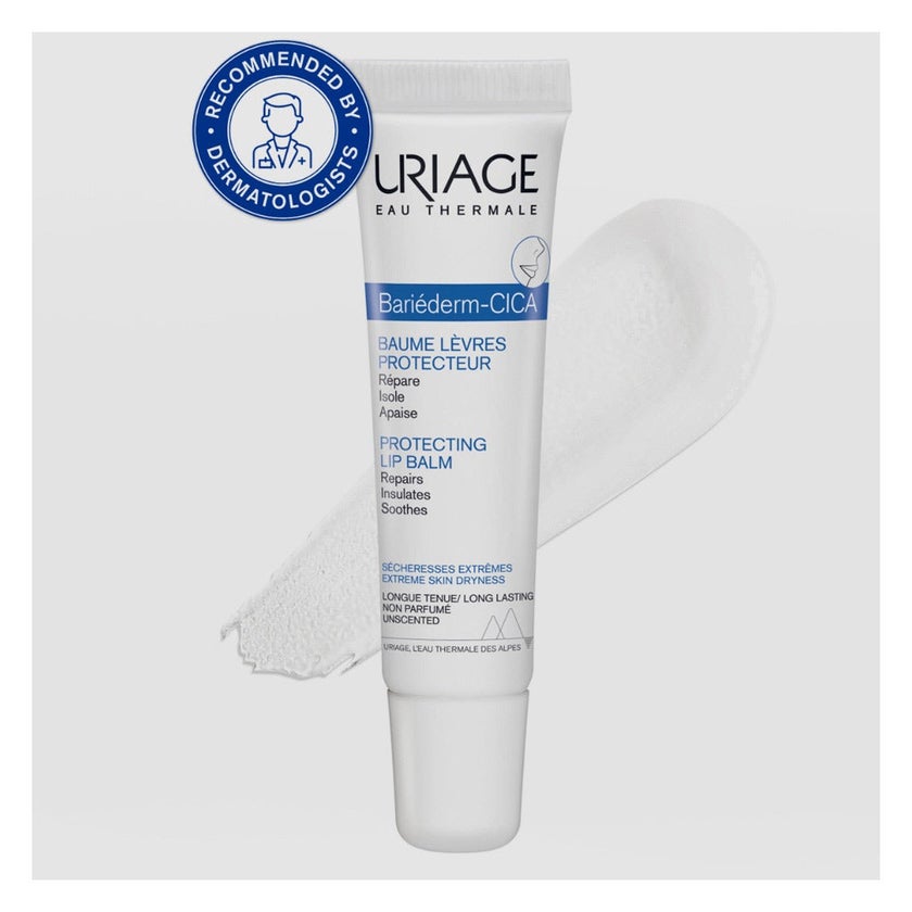 Uriage Bariederm-CICA Protecting Lip Balm For Soothing & Repairing 15ml