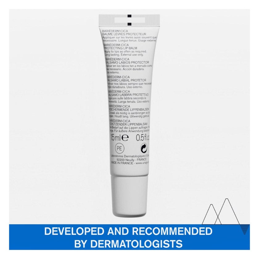 Uriage Bariederm-CICA Protecting Lip Balm For Soothing & Repairing 15ml