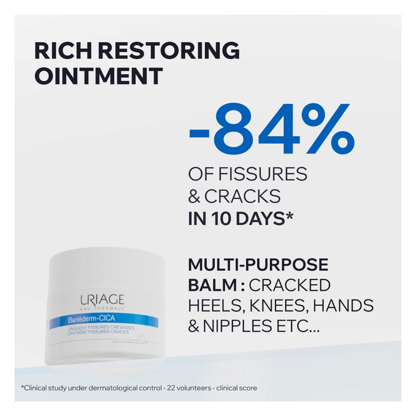 Uriage Bariederm-CICA Ointment, Fissures & Cracks - 40g