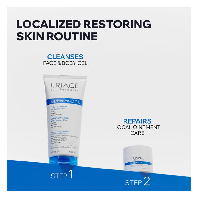 Uriage Bariederm-CICA Ointment, Fissures & Cracks - 40g