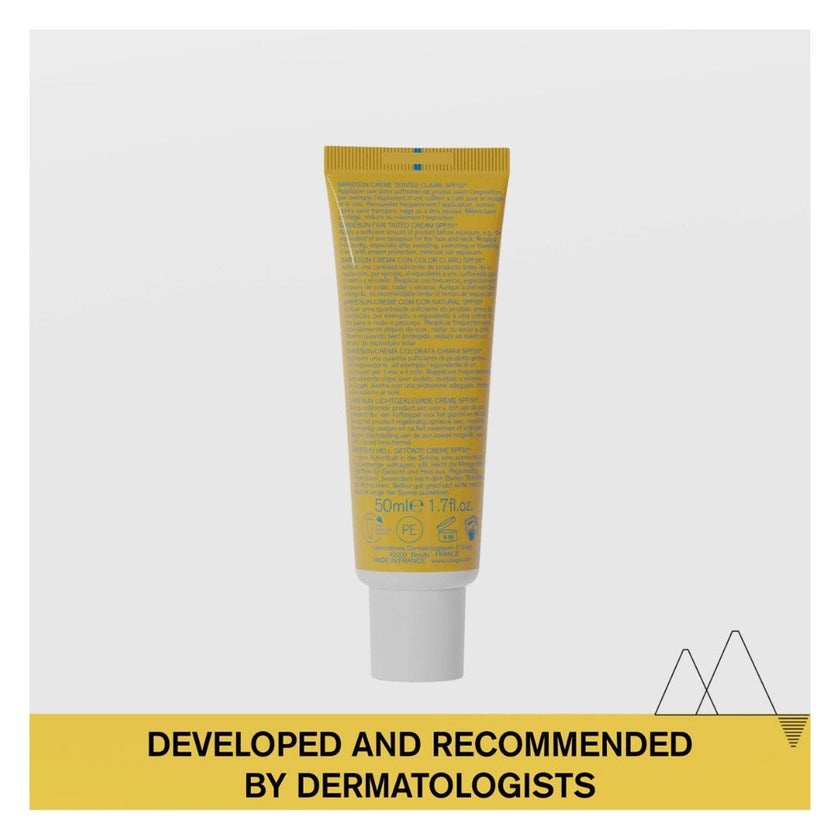 Uriage Bariesun SPF50+ Fair Tinted Sunscreen Cream For Sensitive Skin 50ml