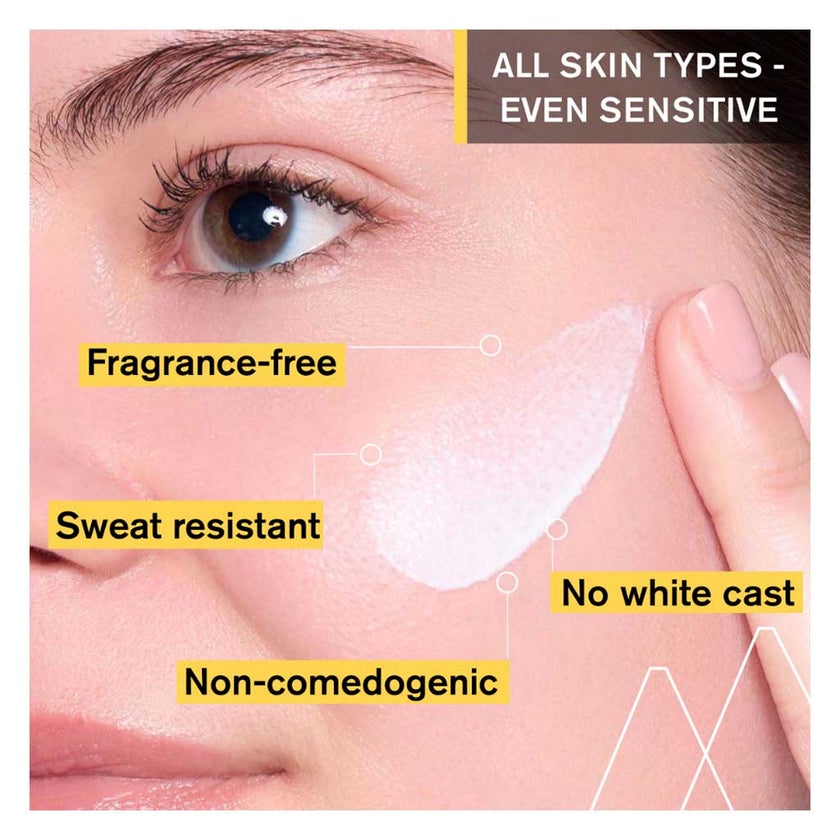 Uriage Bariesun SPF 50+ Unscented Moisturizing Cream, Sensitive Skin - 50ml