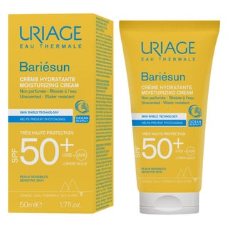 Uriage Bariesun SPF50+ Moisturizing Water- Resistant Sunscreen Cream For Sensitive Skin 50ml 