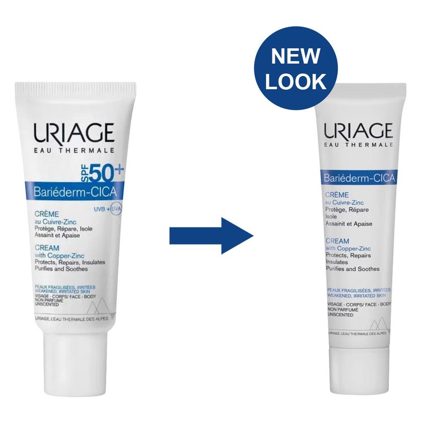 Uriage Bariederm-CICA Repairing Cream With Copper & Zinc 40ml