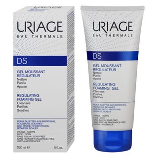 Uriage DS Regulating Foaming Gel For Cleansing Sensitive Redness Prone Face And Body 150ml