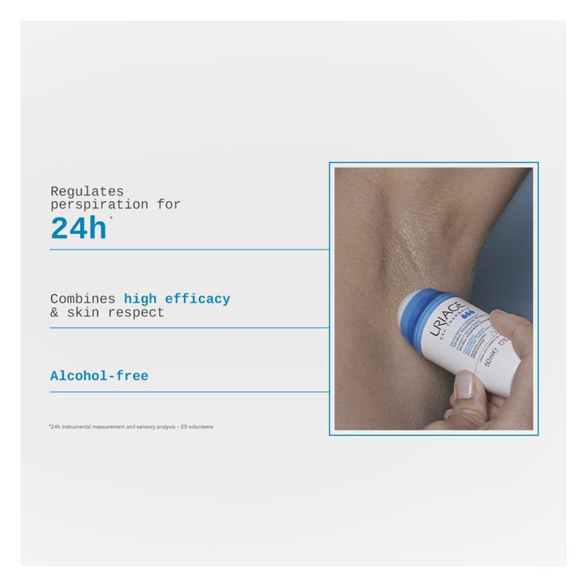 Uriage Eau Thermale Gentle Deodorant Roll On - 50ml