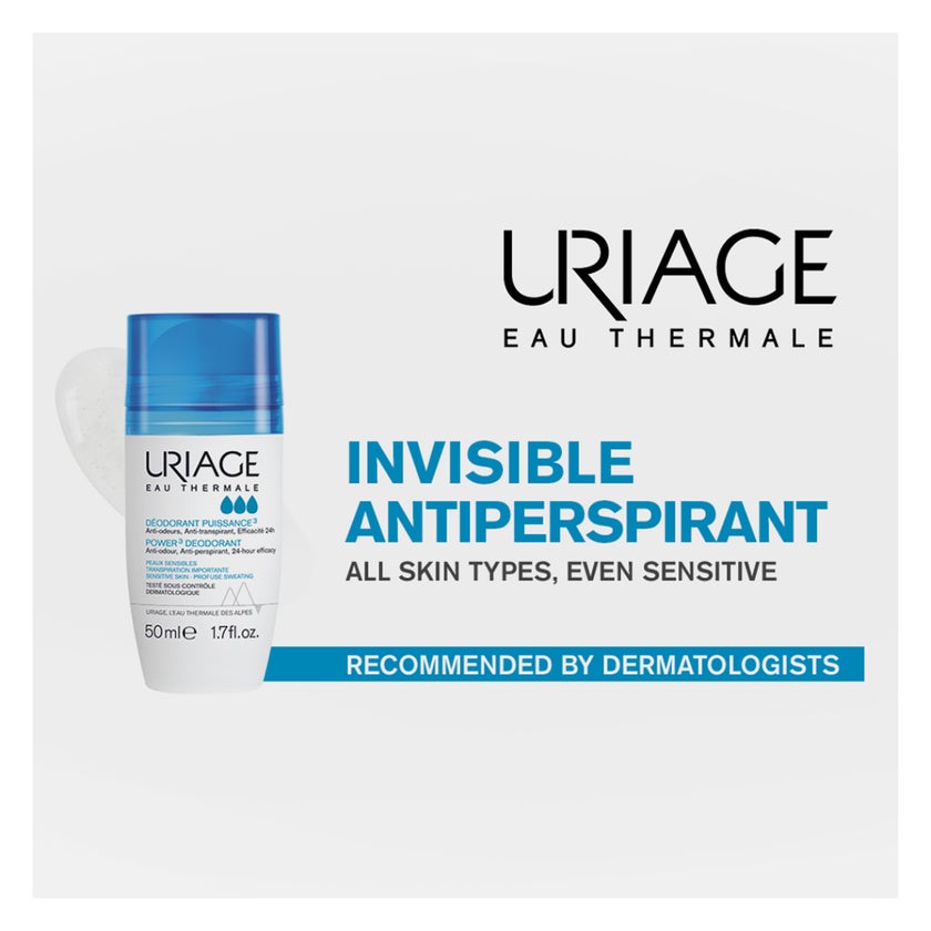 Uriage Eau Thermale Gentle Deodorant Roll On - 50ml