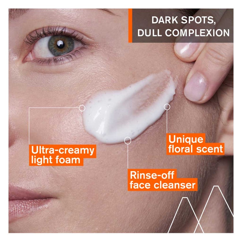 Uriage Depiderm Brightening Cleansing Foam, Vitamin C - 100ml