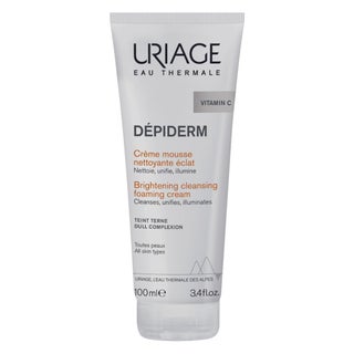 Uriage Depiderm With Vitamin C Brightening & Cleansing Foaming Cream For Dull Complexion 100ml