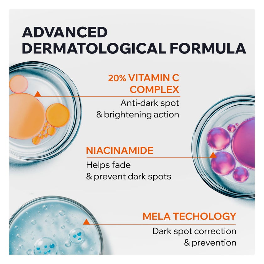 Uriage Depiderm Anti-Dark Spot Serum, Brightening Booster - 30ml