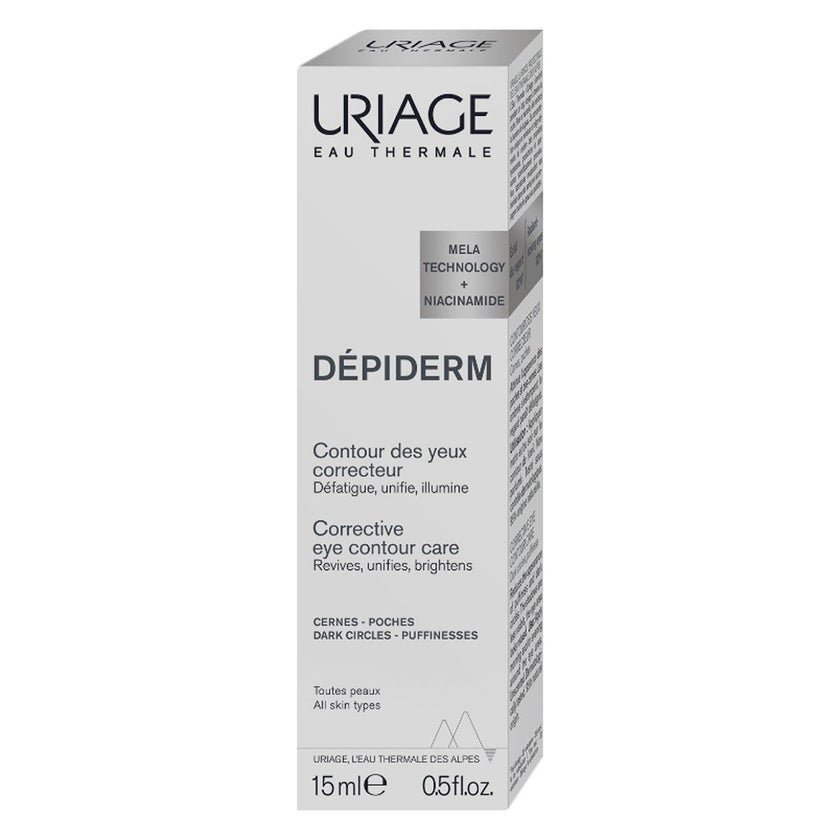 Uriage Depiderm Corrective Eye Contour Care Cream For Dark Circles & Puffiness 15ml